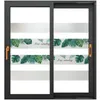 Fensteraufkleber Office Glass Door Kreative Taillenlinie Anti-Kollision Strip Frosted Sliding Personalisierter dekorativer Film