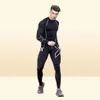 Men Gym Bodybuilding Compression Tight Long Pants Black Byxor Joggers Mallas Hombre Fitness Running Pants 2xu4142602