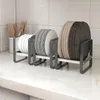 Kitchen Storage Bowls Holder Dish Stand Pot Lid Rack Cabinets Organizer Sink Plate Drain Cutting Board Accessories