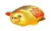 Keramische cartoonboxen Creative Golden For Gift Piggy Bank Children039s retro munt tank geld besparingen huisdecoratie GG50CQ 2019650070