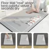 Mattes de bain Eovna Salle de bain tapis super absorbant Forme sèche rapide Du plancher facile à nettoyer Alfombras para paillasson écologique