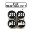 Bilstyling Auto Sticker Tire Valve Caps för Safety Wheel Tire Air Valve Stem Cover för Mercedes-1221318