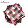 Bow Ties Marque Mens Menkerchief Classic Cost Square pour les hommes Business Chest Sweel Hanky Gentlemen Polyester Yarn Suit Hankies