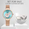naviforce Wristwatches New NAVIFORCE Rose Gold Women Watches Dress Quartz Watch Ladies with Luxury Box Female Wrist Watch Girl Clock Set for Sale high quality