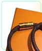Armbanden hoogwaardige ontwerper Designer klassiek leerleren touw vrouwen en mannen metalen slotkop goud magnetische gesp bracelet mode SIM6227770