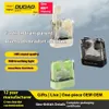 Unique U18pro Transparent Wireless Bluetooth Earphones with Ultra Long Range 5.0 Low Delay Hifi Sound Effect Semi in Ear