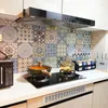 Window Stickers Ceramic Tile Self-adhesive Paper Kitchen Anti-oil Bathroom Wall Decoration Wear-resistant Renovation