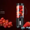 Juicers 530ml elétrico portátil doméstico doméstico USB Máquina de suco recarregável Máquina de liquidificador de mini -espremedor de suculenta de plástico abdom