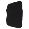 Chaise d'oreiller 39x39cm coton noire noire tapis absorbant padding de siège preuve confortable polyvalent pour la maison