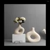 Vasi vaso di fiori in ceramica per decorazioni boho da pranzo da pranzo da pranzo soggiorno l
