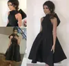 2019 Little Black Cocktail Dress Tea Länge Semi Club Wear Homecoming Graduation Party Kleid Plus Size Custom Made9348095