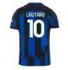 23 24 Maglie da calcio Lukaku Barella Correa Inters Milan Giroud Ibrahimovic Lautaro Milans Theo Brahim Shirt da calcio 2023 2024 UNIFICI