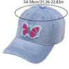 Ball Caps Adulte Butterfly Decs Baseball Hat de base et capture de voyage Visor Visor Tentes Sports pour la randonnée cycliste Soleil