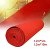 Fourniture de fête Red Asle Runner Durable non glissant 1,2 m de large tapis de mariage pour douche nuptiale