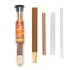 HONEYPUFF Fruit Flavor Pre-Rolled Rolling Cones With Wood Filter Tip 5 Doob Tube LL