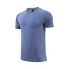 Camisetas masculinas executando camiseta de compressão de futebol respirável moletom esportivo tight sportswear fitness manga curta shirt shry fit erupção cutânea guarda