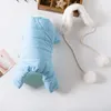 Vestuário para cães roupas de inverno de pet small macacão cachorro casaco de cachorro