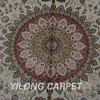 Tapetes yilong 6'x9 'Oriental de lã Oriental Made Made Carpet Rugs requintados (1403)