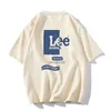 Lee Cooper Fashion Mens Designer T Shirt Womens Clothing Tops Tees White Oversize Polo T Shirt Woman Summer Party Sports High End Par Luxury Short Tshirt Lee Dorga