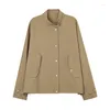 Vestes pour femmes 65% coton safari style casacos fémininos inverno 2024 veste féminine abrigos mujer invierno polyester