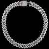 Low Price Cuban Link Chain Necklace Sterling Sier 10K 14K Gold Necklace Iced Out Hip Hop Jewelry