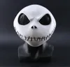 New The Nightmare Before Christmas Jack Skellington White Latex Mask Movie Cosplay Props Halloween Party Mischievous Horror Mask T1384535