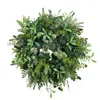 Decorative Flowers 70/60/50/40/30cm Luxury Custom White Artificial Ball Wedding Table Centerpiece Floral Wreath Party Event Layout