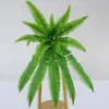 Decorative Flowers Natural Looking Faux Fern Realistic Uv Resistant Artificial For Home Garden Decor Reusable Greenery Plants Wedding