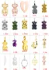 2022 New Silver Pendant Exquisite Fashion Animal Bear Charm Four Seasons Model Without Chain Gift MustHave jewelry 282632645