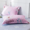 Bedding Sets Cotton 2 Pcs Pillowcase And 1 PC Flat Sheet Super Soft Cozy Luxury Pillow Cases 20 X 30 Inches