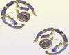 Purple Jade Gold Plated Fortune Dragon Phenix Armband Pendant Halsbandörhängen5256832