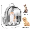 Cat Carrier Carrier Rucksack Hund für Welpe Space Haustier Wanderfluggesellschaft zugelassene Reisebeutel