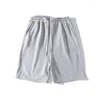 Shorts maschile Cotton Solid Color Casual Sports Sports Terry