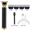 T9 USB Electric Hair Trimmer Hair Coting Machine Men for Men Shaver Trimmer Professional Beard Tripmer 240412
