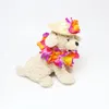 Hondenkleding 1 Set huisdierhoed Garland Hawaiiaanse feestkleding