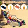 Chair Covers Pool Chaise Lounge Quick Drying Sunbathing Lounger Cover No Sliding Comfortable Beach Towel Used For El