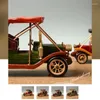 Figurines décoratives décorations créatives modèles de voitures vintage artisanat bar mini festival en bois cadeaux hommes