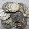US Coins Un ensemble de 19321964PSD 14pcs Craft Washington Quarter Dollar Copie décorer Coin7928198