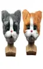 Śliczna maska ​​kota Halloweenowa nowość impreza Full Head Mask 3D Realistic Animal Cat Mask Cosplay Props 2207258559461