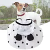 Vestuário de cachorro confortável s a 2xl capa de chuva de chapéu larga de malha respirável para cães pequenos cachorros ponncho capa de chuva