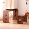 Декоративные фигурки Guqin Desk Stool Resonance Qin Столковое дерево