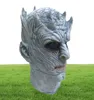 Game de cinéma Thrones Night King Mask Halloween réaliste effrayant cosplay costume Latex Party Mask Adult Zombie Accesstes T2001167081248