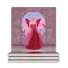 Tafelmatten Ruby Birthstone Fairy Ceramic Coasters (Square) Black Kawaii Teapot Mat Creative