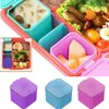 Storage Bottles Silicone Food Container Gifts Leak Proof Reusable Salad Mini Fresh-keeping Fruit Box
