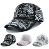 Ball Caps Adjustable Baseball Cap Casual Long Brimmed Versatile Sports Hat Graffiti Print Sun Spring Summer