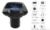 T11 Bluetooth Car Kit Handfree FM Transmitter Dual USB Charger A2DP Wireless Cars Charging MP3 Music o Player4436635