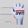 2024 Team UAE Breathable Cycling GlovesGel Pad Road Bike GloveGuantes CiclismoBreathable Bicycle Gloves 240402