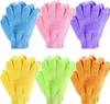 Fuktgivande spa hudvård tyg badhandskar borstar exfolierande handskar tygscrubber ansikts kropp badar vante exfoliatinggloves yfa2568380