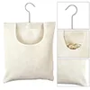 Förvaringspåsar tvättkläder pins väska hållare bärbar hängande arrangör för alla storlekar av pinnar