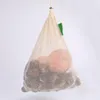 أكياس التخزين Eco Vegetable Bag Bag Cotton Mesh Product